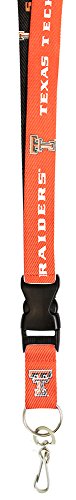 Pro Specialties Group NCAA Texas Tech Red Raiders Two-Tone Lanyard, Red, One Size (Pro Specialties Group, IncLS0256694)