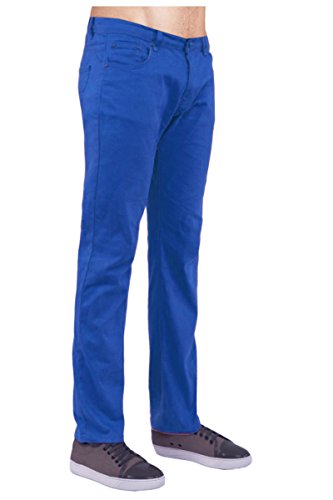 Guytalk Mens Slim Fit Jeans Cotton Stretch Pants
