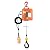 3 in 1 Portable Electric Hoist Winch, 110V with Lift Belt Ceiling Winch, Wireless Cable Remote Control, Lifting Speed 16 ft/min, Overload Protection, for Garages and Factories (660 lbs)