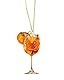 MOPZIJA Anhänger，Autoanhänger- aperol geschenk,aperol accessoires,Duft Orange,SPRITZ APERITIF,Holy Aperoly, fürs Auto mit Orangen Duft,aperol geschenke，damen geschenk，aperol