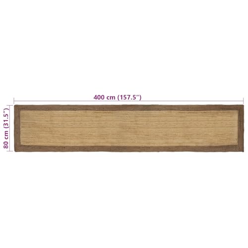 Tapis de couloir moderne fait main avec structure robuste gris - 4