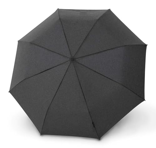 Parapluie haut de gamme Knirps T.200 Duomatic Melange Black design robuste