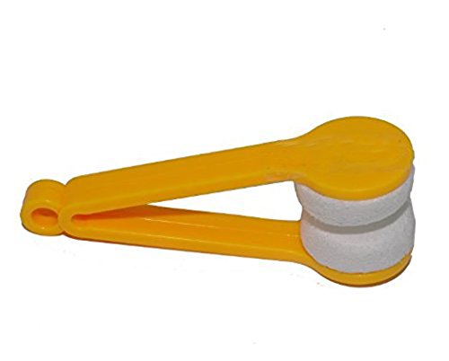 Haobase 6 Pieces Mini Sun Glasses Eyeglass Microfiber Spectacles Cleaner Soft Brush Cleaning Tool