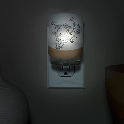 Yankee Candle ScentPlug Diffuser Warmer for Plug in Air Fresheners, Fragrance Warmer with Light, Simplicity Design (Pack of 1)