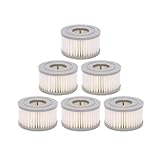 Filtro, compatible con JIMMY, JV85 JV85 Pro H9 Pro A6/A7/A8, accesorios for aspiradoras inalámbricas de mano(6pcs)