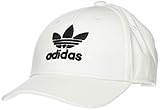 adidas Unisex-Child Baseb Class TRE Baseball Cap, White/Black, OSFC