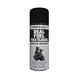 SDMAX Real Feel Textured Coal Black Aerosol Spray, Quick Drying, Stylish And Durable Finish, Indoor And Outdoor Use, Quick And Easy To Use, Compact And Portable, 400ml (1PCS)