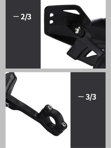 Protège-mains de moto CBR650F contre le froid et les projections sur route - 6