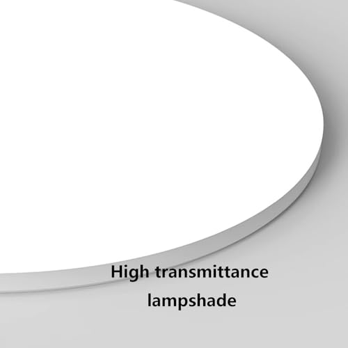 Lampe de plafond LED avec télécommande et intensité réglable 2700K-6500K