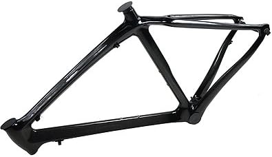 JRFOTO Carbon Fiber Bicycle Frame 3k All Carbon Fiber 700C Road Bike Frame Model RB-RST10 56CM