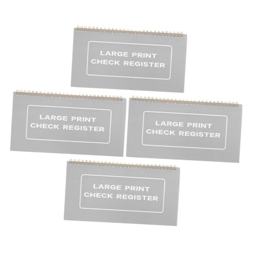 Carnet de chèques 4 exemplaires grand format DOITOOL avec section date