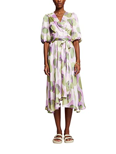 ESPRIT Damen 033EO1E319 Kleid, 573/LAVENDER 4, 36