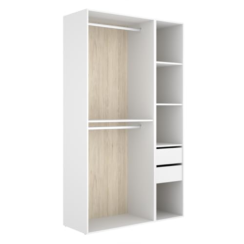 DEKIT Grupo RIMOBEL-Conjunto Armario-VESTIDOR con Trasera Reversible