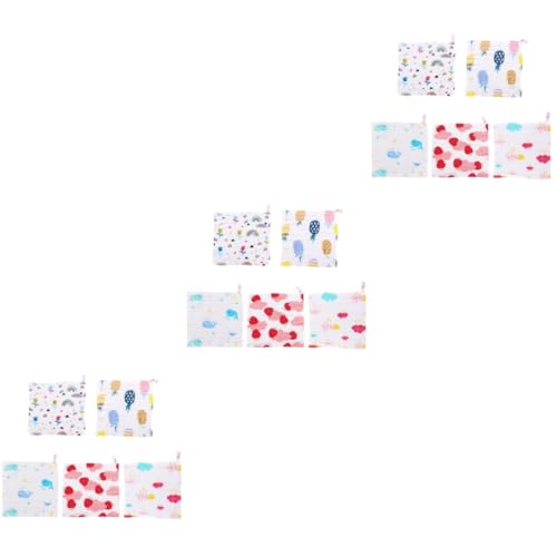 Lingettes coton pour le change SHOWERORO : parfaits imprimés colorés bébé