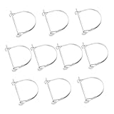 Parliky 10 Stück Teiliges Metall Sicherungsstifte aus Karbonstahl mit Federbügel Schloss Anhängerkupplung Steckbolzen für Landwirtschaft Garten Trailer Boot