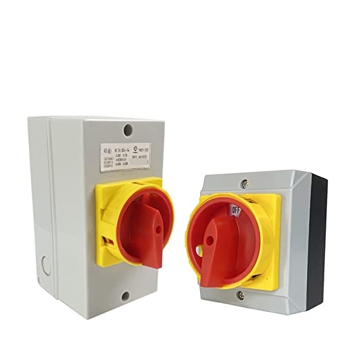 Interrupteur principal rotatif came sectionne le circuit de commande 25A YMD11 efficacement