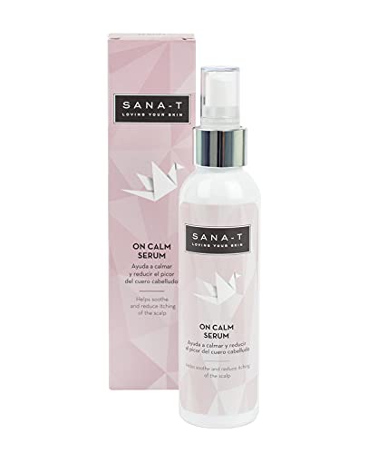 SANA-T ON CALM SERUM 125ml. Reduce el picor del cuero cabelludo en tratamiento oncológico. Sin parabenos, siliconas ni perfume. Eficacia testada clínicamente