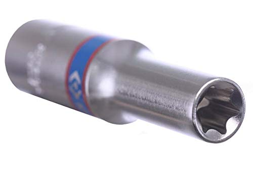 KingTony BR Soquete Tipo Hexalobular Longo E10-3/8 327510M