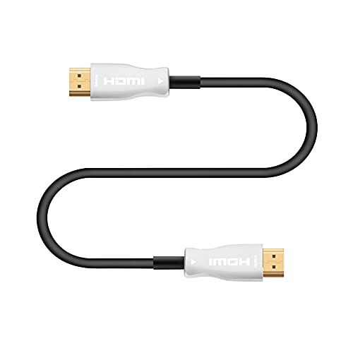 Cable HDMI de fibra óptica 4K de 15m con 18 Gbit/s para PS5 y Xbox 5