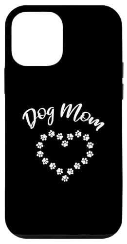 Dog Mom Gift Cute Pet Dog Paw Print Heart Puppy Hund Welpe �X�}�z�P�[�X iPhone 12 mini �p