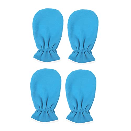 WOFASHPURET 2Pares Guantes De Cera Para Mano Térmico De Talla Confort y Cuidado Para Circulación y Absorción De Nutrientes