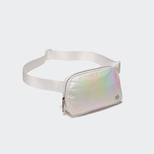 Image of Pander Everywhere Belt Bag for Women, Fashion Waist Packs, Crossbody Bags with Adjustable Strap (Iridescent).