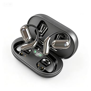 Boytond Casque à conduction osseuse ouverte – Écouteurs Bluetooth sans fil avec basses profondes, écouteurs de sport étanches pour la course à pied et le fitness, ajustement sécurisé pour les petites