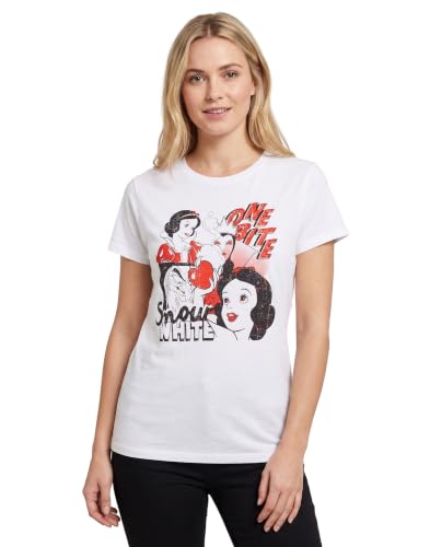 Image of Snow White Disney One Bite Women's T-Shirt (S) White