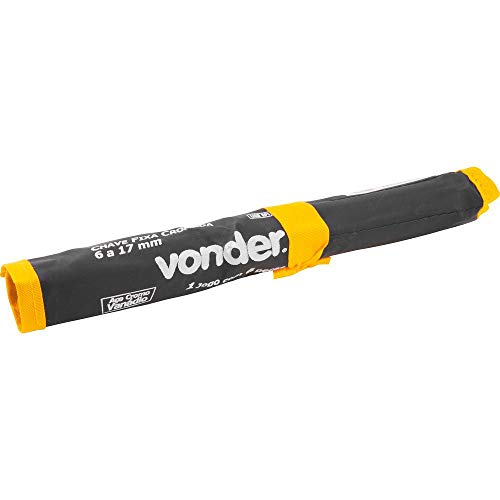 Jogo de Chaves Fixas 6 mm a 17 mm Cromadas, VONDER, VDER