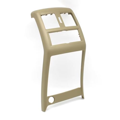 Compatible With GLE W166 W292 2015 2016 2017 2018 2019 車用リアセンターコンソールエアコンベントアウトレット表面フレームカバートリムに対応 車のエアコングリル(Model A Beige)