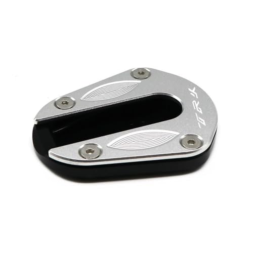 Plaque support béquille TRK502X pour stabiliser votre moto en voyage