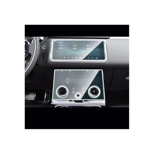 Film protecteur d'écran GPS en verre trempé pour Land Range Rover Evoque 2020-2021 d'une clarté HD