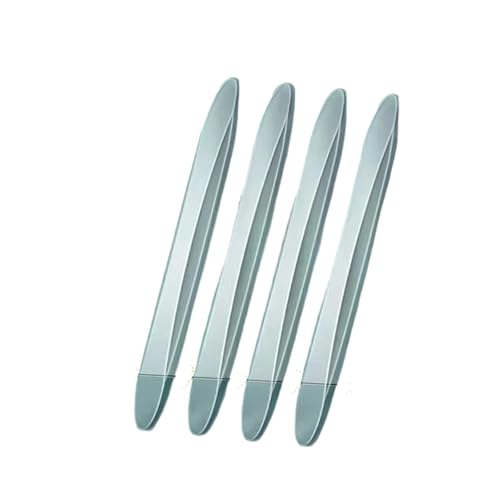 2/4�� �����ԃh�A�G�b�W�ی�K�[�h �o�b�t�@�[�g�������[���f�B���O�ی�X�g���b�v ���h�~ �ԃh�A�N���b�V���o�[(4pcs-transparent)