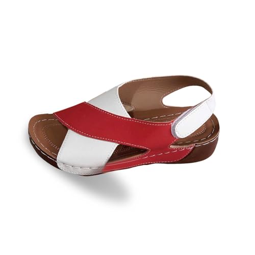 Chaussures de massage des pieds avec plateforme confortable et motif floral