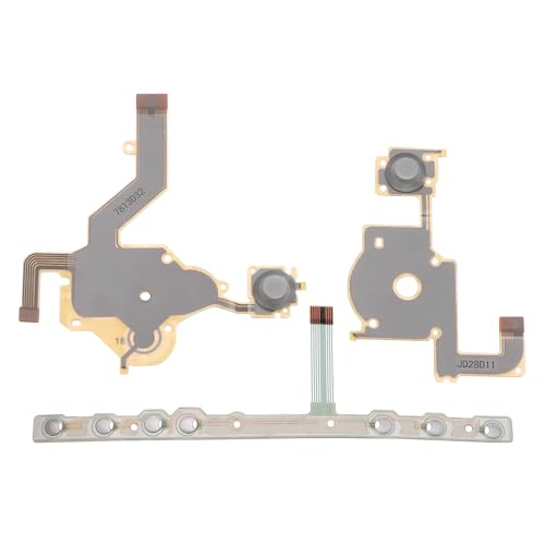 Be In Your Mind 1 Satz Flexkabel mit Linker Taste Lautstärke Rechter Tastatur Tasten Controller Flachbandkabel Anschluss Ersatzteil Kompatibel mit Sony PSP 2000