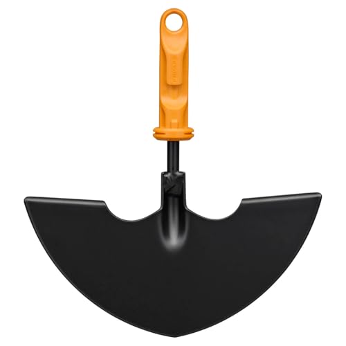 Fiskars OneClick Dresse-Bordures, Embout pour des Bordures de Pelouse Nettes, Changement Facile en Un Clic, Lame Durable en Acier au Bore, Noir/Orange, 1080689