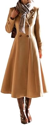 IDEALSANXUN Tweed Blazers for Women 2026 Double Breasted Business Casual Outfits Office Work Blazer...