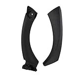 Poignée de porte arrière gauche avec poignée de porte arrière - Pour série 3 E90 E91 320i 323i 325i 328i 330i 335i 335d - Noir