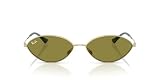 [レイバン] サングラス 0RB3757 9213/259 KAI PALE GOLD GREEN (ペールゴールド/グリーン) 偏光