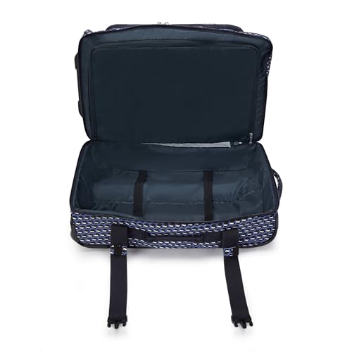 Kipling Aviana Small Printed Rolling Carry-On Duffle Bag 3D K Blue3