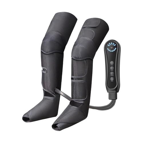 Air Compression Leg Massager for Circulation and Pain Relief, Electric...