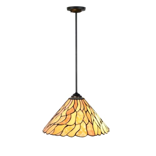 Lampe suspension Jade haut de gamme Art Deco Trade avec monture fixe robuste