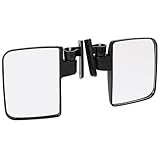 les matériaux utilisés dans ce miroir pour voiturette de golf sont robustes, garantissant durabilité et résistance à la pression.