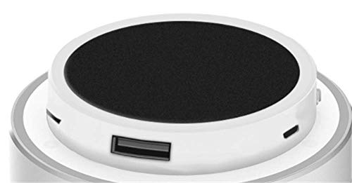 Haut-parleur Bluetooth mini enceinte alu lumières LED et basses