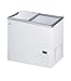 Summit Appliance NOVA22 Flat Top Commercial 7.2 Cu.Ft. Chest Freezer with Sliding Glass Lid, Digital Thermostat, Defrost Drain, Removable Lock, Fan-Cooled Compressor, Novelty Baskets and Casters