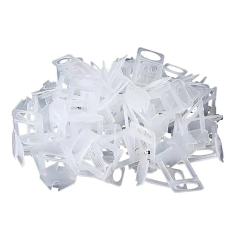 Sistema de nivelación de Azulejos de cerámica, 100 Uds., 0,35-3mm, Clips, espaciadores, Kit de Correas for Suelo, Pared, colocación de Azulejos, Herramientas de construcción