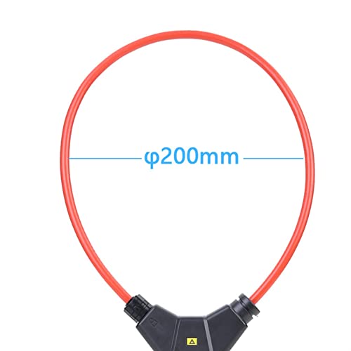 Insulation Resistance Tester, Flexible High Current Clamp Meter Leakage Current Online Recorder Flexible High Current Clamp Meter Digital Clamp Meter Range AC 0.00A To 9999A ETCR6900 miniatura 2