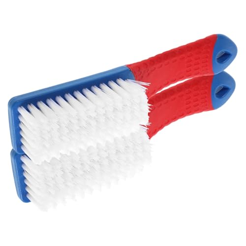 UKCOCO 2 Pièces Brosse à Chaussures Multifonction Poils Nano Souples en Plastique pour Nettoyage et Protection Surface des Chaussures Usage Domestique