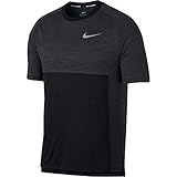 pantalon nike dri fit hombre cortos  Nike Dry Fit Medalist, Camiseta de Running para Hombre, Multicolor (Anthracite/Nero), S