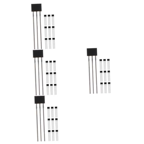 4 Juegos Sensor De Efecto Hall Electrónica Sensor De Temperatura Sensor De Posición Sensor De Corriente Interruptor De Pasillos Sensores De Circuitos Integrados Aleación 10 Uds * 4 iplusmile